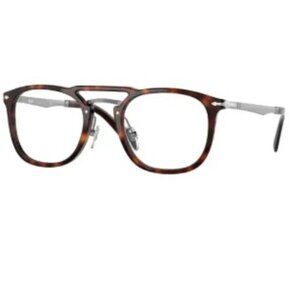 Persol Men's Glasses Havana S48 T140 PO3265V Brown Tortoise NWT Case $289